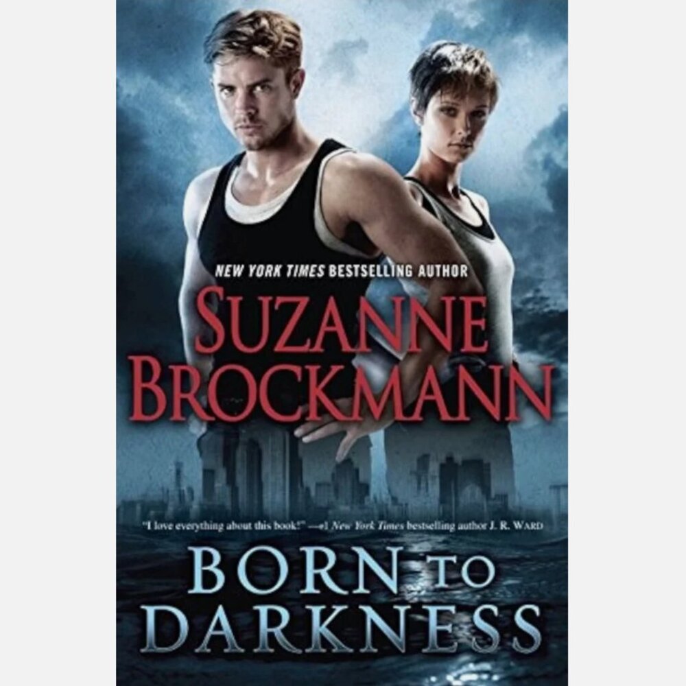 5/$15 Book Born to Darkness Brockmann Fighting Destiny 1 HCDJ Paranormal Romance